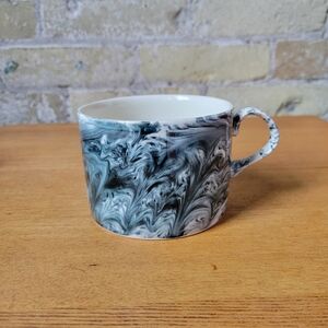 Slick & Sleet Noir Ceramic Mug by the Designers Guild Made in England